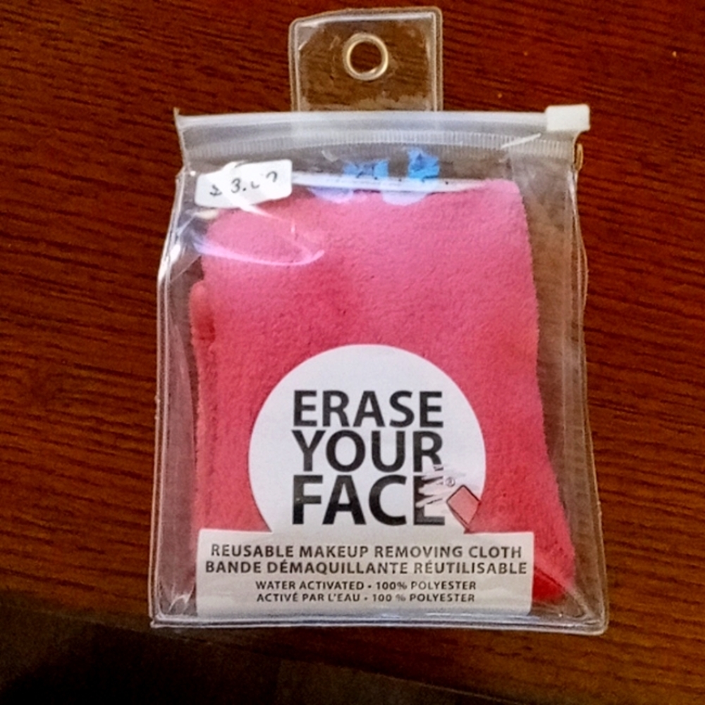 Makeup remover rag